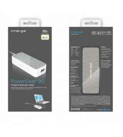 Innergie PowerGear 90 - 90W Universal Laptop Adapter - Grey (ADP-90RD AAGB)