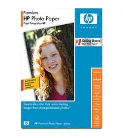 HP 100-Sheets 4" x 6" Premium Glossy Photo Paper